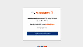 What Vieclam1.com website looked like in 2020 (3 years ago)