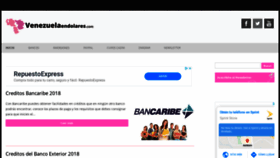 What Venezuelaendolares.com website looked like in 2020 (3 years ago)