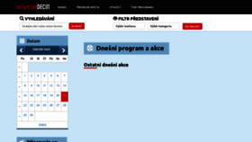 What Vstupenkadecin.cz website looked like in 2020 (3 years ago)