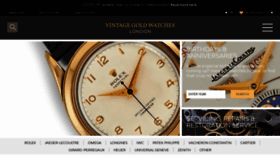 What Vintagegoldwatches.com website looked like in 2020 (3 years ago)