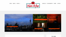 What Viagemdefuga.com.br website looked like in 2020 (3 years ago)
