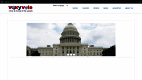 What Voxyvote.com website looked like in 2020 (3 years ago)
