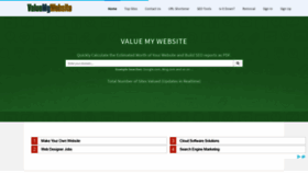 What Valuemywebsite.net website looked like in 2020 (3 years ago)