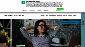 What Vertaalbureau.nl website looked like in 2020 (3 years ago)