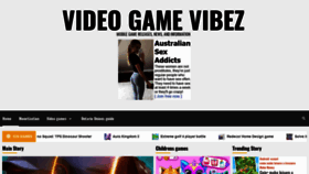 What Videogamevibez.com website looked like in 2020 (3 years ago)