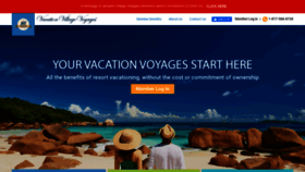 What Vvvoyages.net website looked like in 2020 (3 years ago)
