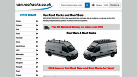 What Van.roofracks.co.uk website looked like in 2020 (3 years ago)