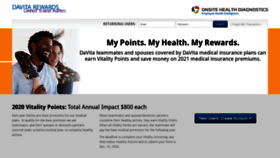 What Villagevitalitypoints.com website looked like in 2020 (3 years ago)