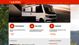 What Vdvliet-recreatie.nl website looked like in 2020 (3 years ago)