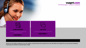 What Vusprt.com website looked like in 2020 (5 years ago)