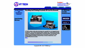 What Vttech.com website looked like in 2020 (3 years ago)