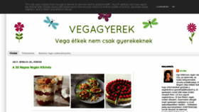 What Vegagyerek.hu website looked like in 2020 (3 years ago)