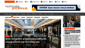 What Vastgoedjournaal.nl website looked like in 2020 (3 years ago)