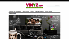 What Vinyz.com website looked like in 2020 (3 years ago)