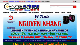 What Vitinhnguyenkhang.com website looked like in 2020 (3 years ago)