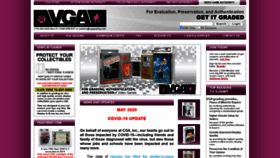 What Vggrader.com website looked like in 2020 (3 years ago)