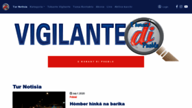 What Vigilantekorsou.news website looked like in 2020 (4 years ago)