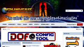 What Vpuniverse.com website looked like in 2020 (3 years ago)
