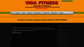 What Vida-fitness.mx website looked like in 2020 (3 years ago)