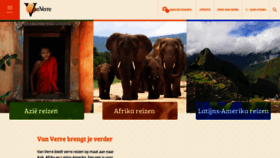 What Vanverre.nl website looked like in 2020 (3 years ago)