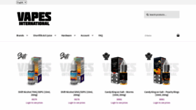 What Vapesint.com website looked like in 2020 (3 years ago)