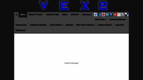 What Vex2.org website looked like in 2020 (3 years ago)