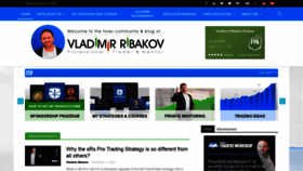 What Vladimirribakov.com website looked like in 2020 (3 years ago)