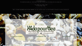 What Vidapourtea.com website looked like in 2020 (3 years ago)