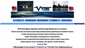What Vtekassociates.com website looked like in 2020 (3 years ago)