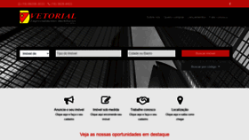 What Vetorialimoveis.com.br website looked like in 2020 (3 years ago)