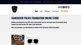 What Vancouverpolicefoundationstore.com website looked like in 2020 (3 years ago)