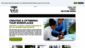 What Valeofficeinteriors.co.uk website looked like in 2020 (3 years ago)