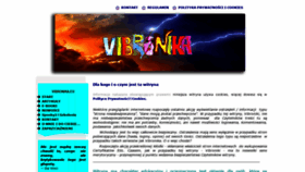 What Vibronika.eu website looked like in 2020 (3 years ago)