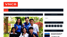 What Vncb.vn website looked like in 2020 (3 years ago)