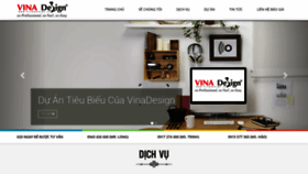 What Vinadesigndanang.vn website looked like in 2020 (3 years ago)