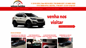 What Velozesbatidos.com.br website looked like in 2020 (3 years ago)