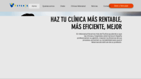What Vetersalud.com website looked like in 2020 (3 years ago)