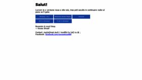 What Voceastrazii.net website looked like in 2020 (3 years ago)