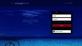 What Voyage-prive.fr website looked like in 2020 (3 years ago)
