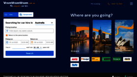 What Vroomvroomvroom.com.au website looked like in 2020 (3 years ago)