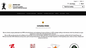 What Vinoscutanda.com website looked like in 2020 (3 years ago)