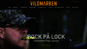 What Vildmarken.se website looked like in 2020 (3 years ago)