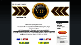What Vip-tips.beepworld.it website looked like in 2020 (3 years ago)
