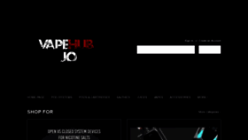 What Vapehubjo.com website looked like in 2020 (3 years ago)