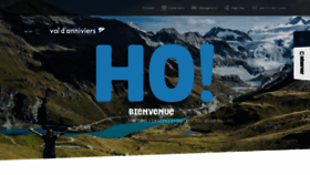 What Valdanniviers.ch website looked like in 2020 (3 years ago)