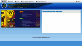 What V-gov.banyuwangikab.go.id website looked like in 2020 (3 years ago)
