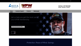 What Vfwmemberplans.com website looked like in 2020 (3 years ago)