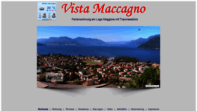 What Vistamaccagno.com website looked like in 2020 (3 years ago)