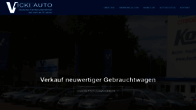What Vicki-auto.de website looked like in 2020 (3 years ago)