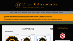 What Vulcanriders-sweden.org website looked like in 2020 (3 years ago)